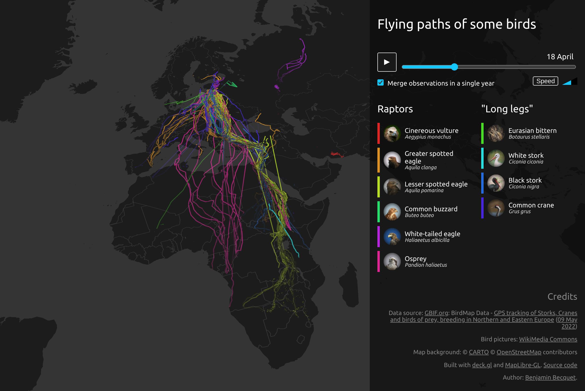 Migratory Birds Routes aravian. Migratory Birds main Wars.